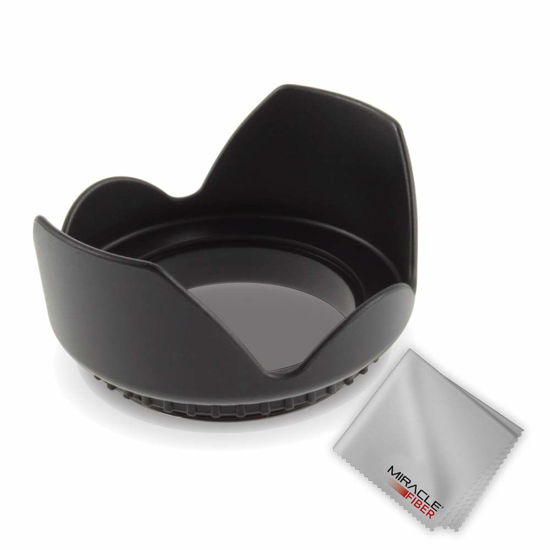 Picture of Zeikos ZE-HLH67 67mm Hard Rubber Lens Hood (Black)
