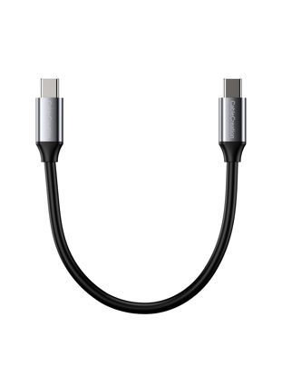 Picture of CableCreation Short USB4 Cable 1FT, Thunderbolt 4 Cable 40Gbps, 240W, 8K@60Hz, Compatible with Thunderbolt 3, Thunderbolt 4 and USB-C