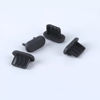 Picture of Niooliuk Pack of 30 Silicone Micro USB Cap Port Cover Anti Dust Protector 6.5mmx2.3mm Black