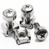 Picture of Lancher 60-Pack M6 x 16mm Screws and Cage Nuts for Server Shelf Cabinets Rack Mount Screw
