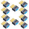 Picture of 4K HDMI Dummy Plug Display Emulator Headless Ghost Adapter Compatible with Windows Mac OSX Linux Support 4kx2k 2160P 1080p for Computer Desktop 10 Pack