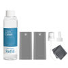 Picture of CLICK CLEAN Screen Cleaner Kits - 2 All-in-One Mist Cleaner with 4 oz Refill, 1 Microfiber Cloth(7.8 x 7.8in), 1 Mini Funnel, and 1 Sprayer - for All Phones, Laptop and Tablet Screens