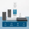 Picture of CLICK CLEAN Screen Cleaner Kits - 2 All-in-One Mist Cleaner with 4 oz Refill, 1 Microfiber Cloth(7.8 x 7.8in), 1 Mini Funnel, and 1 Sprayer - for All Phones, Laptop and Tablet Screens