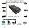 Picture of URELEGAN HDMI to VGA 10-Pack, HDMI to VGA Adapter Converter 1080P Male to Female Cord for Computer, Desktop, Laptop, PC, Monitor, Projector, HDTV and More
