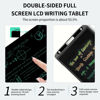 Picture of Double-Sided LCD Writing Tablet for Adult: 11.5&10.5in Full Screen Writing Pad Reusable Erasable Electronic Drawing Tablet Notepad for Kids and Adults Gift for Birthday