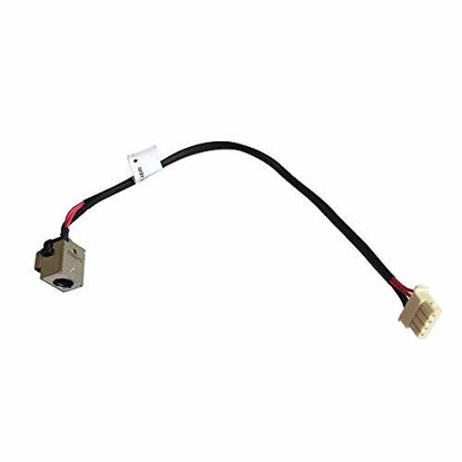 Picture of New DC Power Jack in Cable Charging Port for Acer Aspire E5-575 E5-576 E5-573 E5-523 E5-532 E5-553 Series, Laptop DC Jack Harness Connector Socket Plug 45W