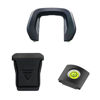 Picture of Camera Eyecup Viewfinder Eyepiece + Bubble Spirit Level Hot Shoe Cover Cap Protector Kit compatible for Canon EOS R50 R10 R8 R7 R6 Mark II R5C R3 (It's for R5C, not for R5)
