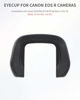 Picture of Camera Eyecup Viewfinder Eyepiece + Bubble Spirit Level Hot Shoe Cover Cap Protector Kit compatible for Canon EOS R50 R10 R8 R7 R6 Mark II R5C R3 (It's for R5C, not for R5)