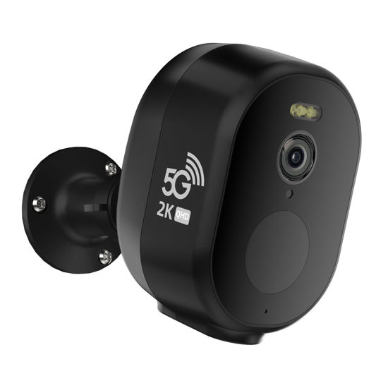 Picture of ELECCTV Security Cameras Wireless Outdoor, 2K/3MP QHD Home Security System with 130°-Wide View, Night Vision, Spotlight,IP65 Waterproof, Support Alexa,2.4GHz & 5GHz WiFi,Cloud/SD