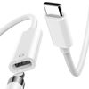 Picture of USB C to Pencil 1st Gen Adapter for iPad 10th Gen USB-C to Lightning Adapter for Apple Pencil 1 Gen Charging Adapter Cable 3.3ft Bluetooth Pairing Adapter for iPad 10 Apple Pen 1st Charging Connector