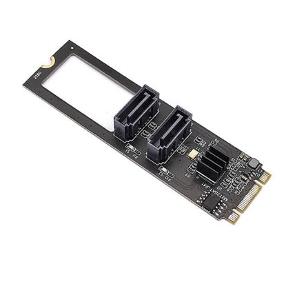 Picture of ChenYang M.2 NGFF Key B+M to SATA 3.0 6Gbps Adapter Converter Hard Drive Extension Card JMB582 2280