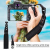 Picture of eMagTech Camera Wrist Strap Soft Neoprene Wrist Lanyard with Quick-Release Buckle for Most DSLRs Non Mirror Cameras Point Cameras Binoculars 29.5cm Black