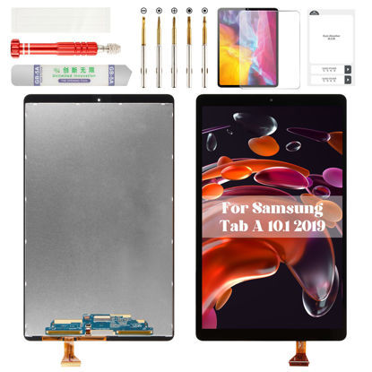 Picture of for Samsung Tab A 10.1 2019 Screen Replacement for Samsung Galaxy Tab A 10.1 2019 SM-T510 LCD Digitzer Repair for Samsung SM-T515 Display Touch Screen Replacement Kits Assembly Black