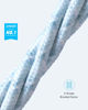 Picture of Anker New Nylon USB C to Lightning Cable, Apple MFi Certified for iPhone 14 Series, and More (6FT,Blue)