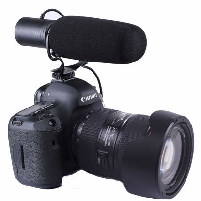 Picture of Nicama SGM5 Cardioid Condenser Interview Microphone for DSLR Camera Nikon Canon Sony Mirrorless Camera DV Camcorder