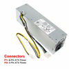 Picture of NT1XP YH9D7 255W L255AS-00 PS-3261-2DF Replacement Power Supply for Dell Optiplex 3020 7020 9020 Precision T1700 Small Form Factor (SFF) Systems R7PPW 3XRJ0 V9MVK FP16X H255ES-00 D255AS-00