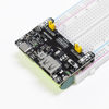 Picture of SunFounder BreadVolt Breadboard Power Supply Module Built-in Rechargeble Battery Compatible with Arduino, Raspberry Pi, Pico W, ESP32, 5V/1.5A, 3.3V/1A, USB Output (Breadboard NOT Included)