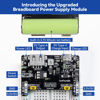 Picture of SunFounder BreadVolt Breadboard Power Supply Module Built-in Rechargeble Battery Compatible with Arduino, Raspberry Pi, Pico W, ESP32, 5V/1.5A, 3.3V/1A, USB Output (Breadboard NOT Included)