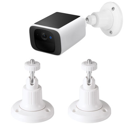 Picture of 2Pack Security Camera Mount Compatible with eufy Solocam S220/C210, eufyCam 2C/2C Pro, 3/S330, 3C/S300, Easy to Install, Adjustable Camera Wall Mount with Stable and Firm Materials