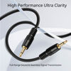 Picture of TNP 3.5mm Mono Cable (3FT) - 12V Trigger Cable, IR Infrared Sensor Receiver Extension Extender, 3.5mm 1/8" TS Monaural Mini Mono Audio Plug Jack Connector Male to Male Cable Wire Cord