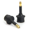 Picture of MOBOREST Digital Fiber Optic Toslink to 3.5mm Jack (Mini Toslink) Plug Adaptor Digital Optical for Audio (2Pack)