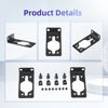 Picture of PhyinLan Rack Mount Kit 1U Universal Rack Ears for HP/ProCurve/Aruba/OfficeConnect/HPE Switches