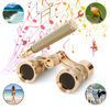Picture of Yourelexit® Opera Glasses Binoculars 3X25 Lorgnette Theater Glasses Optical BK9 Mini Compact Lightweight Built-in Foldable Adjustable Handle Vintage for Adults Kids Women in Musical Concert Cinema