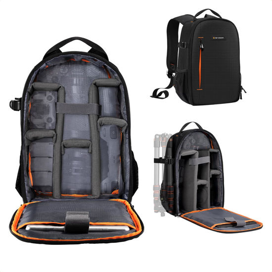 Picture of K&F Concept Camera Backpack for Photographers Photography Camera Bag Multi-Functional Camera Bags for Men Women (10L)