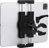 Picture of Mippko Boat Helm Tablet Holder, Marine Boat Handle Bar Pole Mount, 360°Rotation Clamp Non-Slip Aluminum Alloy Mount,Compatible with 4.7~12.9" iPad/Nexus/LG G Pads/e-Reader/iPhone