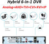 Picture of Lapetus 4CH 1080N Hybrid 5-in-1 AHD DVR (1080P NVR+1080N AHD+960H Analog+TVI+CVI) Standalone DVR CCTV Surveillance Security System Video Recorder Motion Detection HDD & Cameras not Included