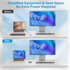 Picture of Adoreen USB 3.0 Switch Selector, Bi-Directional USB Switcher 2 in 1 Out / 1 in 2 Out, 2 Computers Share 1 USB Devices for Printer, Keyboard, Scanner, Mouse, Compatible with Mac/Win/Linux