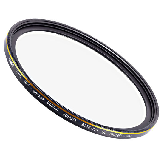 Picture of Okko Pro Range UV Protection Lens Filter for Everyday Use, All-Weather Sealed, Compatible with Major Camera Brands, Ideal for Landscape Photography. Break it, we Replace it, Free - 82mm