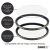 Picture of Okko Pro Range UV Protection Lens Filter for Everyday Use, All-Weather Sealed, Compatible with Major Camera Brands, Ideal for Landscape Photography. Break it, we Replace it, Free - 82mm