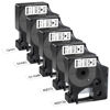 Picture of BEYONDTEK Work for Dymo D1 Label Maker Cartridge 45013 1/2" with Dymo D1 Label Maker Refills 45013s 12mm x 3m Black on White for Dymo LabelManager 160 Refill 280 210D 360D 420P PnP 220P 260P 450D,5Pk