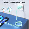 Picture of VANOVEI Phone Charger 3 Packs 20W Fast Charger for Charging,USB- C Wall Charger Blocks with 10ft for Liightning Cable Compatible with Phone 14/13/12/11Pro/Plus/Mini/Xs Max/XR/X/Pad- Green/Red/Purple