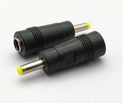 Picture of Longdex 12pcs DC Power Adapter 5.5x2.1mm Female Jack to 4.0x1.7mm Male Plug Electrical Socket Outlet for Laptop Interface Power Cable Connector