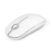 Picture of VssoPlor Wireless Mouse, 2.4G Slim Portable Computer Mice with Nano Receiver for Notebook, PC, Laptop, Computer (Pure White)