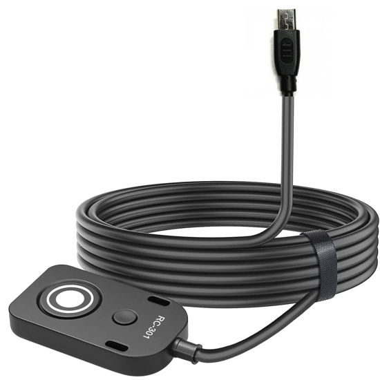 Picture of for Samsung Camera Shutter Release Remote NX1 NX10, NX20, NX30, NX Mini, NX100, NX200, NX210, NX300, NX500, NX1000, NX1100, NX2000 150cm Camera Small Button Accessory