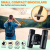 Picture of KopXat 100x25 High Power Compact Binoculars with Clear Low Light Vision, Large Eyepiece Waterproof Binocular for Adults Kids, Easy Focus Bird Watching, Outdoor, Hunting, Travel, Black