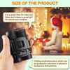 Picture of KopXat 100x25 High Power Compact Binoculars with Clear Low Light Vision, Large Eyepiece Waterproof Binocular for Adults Kids, Easy Focus Bird Watching, Outdoor, Hunting, Travel, Black