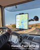 Picture of woleyi Metal Tablet Holder for Car Mount - Heavy Duty Tablet & iPad Mount for Truck Dashboard Windshield with Super Suction Cup, for iPad Pro 12.9 Air Mini, Galaxy Tab, Z Fold, iPhone, 4.7-13" devices