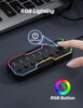 Picture of ZIUMIER USB 3.0 Hub,7 Ports USB Expander with RGB LED Strip for MacBook, Mac Pro, Mac Mini, iMac, Surface Pro, XPS, PC, Flash Drive, Mobile HDD