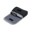 Picture of LENTION Storage Medium Pouch Bag Cases for Accessories Laptop MacBook Power Adapter, Wireless Mouse, iPhone Chargers, Cellphone, Power Bank, Cord, Travel Cable Electronic Organizer - Dark Gray