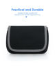 Picture of LENTION Storage Medium Pouch Bag Cases for Accessories Laptop MacBook Power Adapter, Wireless Mouse, iPhone Chargers, Cellphone, Power Bank, Cord, Travel Cable Electronic Organizer - Dark Gray