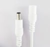 Picture of LitaElek 2pcs 1m 3.3ft DC Extension Cable 12V Extension Cord DC 5V-24V Power Cord 5.5mm x 2.1mm DC Jack Plug Adapter Male to Female for Car Monitor, CCTV Camera, LED Strip, etc., White