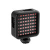 Picture of Ordro LN-5 Mini IR Night Vision Light Infrared Photography Light for Video Camera Camcorder Built-in Rechargeable Battery with 3 Cold Shoe Mount for Vlog YouTube Video Recording