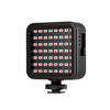 Picture of Ordro LN-5 Mini IR Night Vision Light Infrared Photography Light for Video Camera Camcorder Built-in Rechargeable Battery with 3 Cold Shoe Mount for Vlog YouTube Video Recording