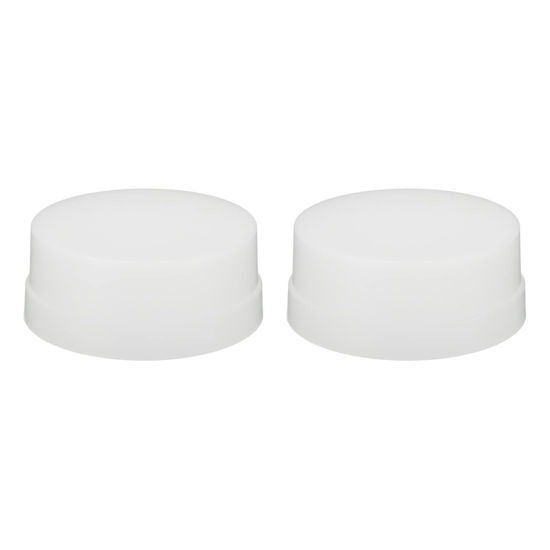 Picture of PATIKIL Flash Diffuser, 2 Pack Bounce Dome Soft Box Light Flashlight Diffuser Cap for Camera Photography Studios, White