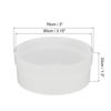 Picture of PATIKIL Flash Diffuser, 2 Pack Bounce Dome Soft Box Light Flashlight Diffuser Cap for Camera Photography Studios, White