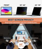 Picture of FILMEXT Privacy Screen Protector for iPad 10th Generation 10.9 inch 2022 A2696/A2757/A2777, Anti-Spy Anti Blue Light Glare Privacy Filter, Anti-Scratch Matte PET Screen for iPad 10th Gen 2022
